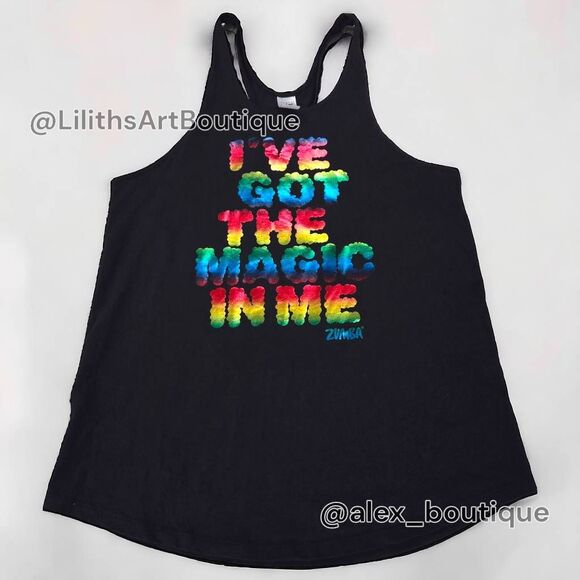 Zumba Tank (H036)- Size M for Women - Picture 2 of 9